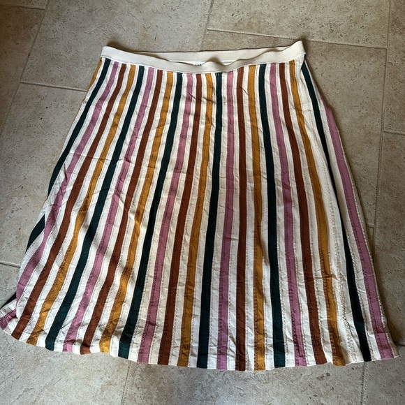 NWT Downeast Outfitters knit stripe midi skirt size XXL - Picture 2 of 3